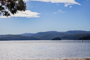 View of Carnarvon Bay from the front deck.