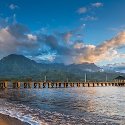 Northshore Hanalei Bay Pier Mountain View 2 - Northshore Hanalei Bay Pier Mountain View 2