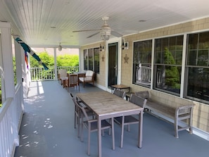 Expansive 40X12 feet farmer's porch