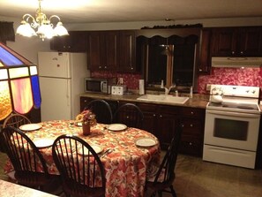 The well appointed kitchen/diner will cater for culinary needs.