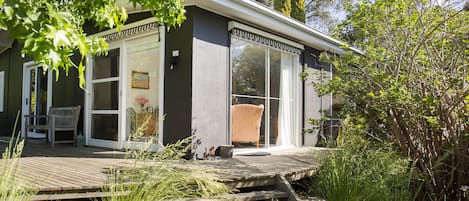 Dairy House, one of the two luxury self-contained cottages at Harvest Farm.