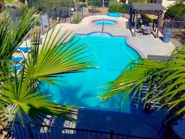 El Dorado Ranch Vacation Rental condo 9-3 - View from Pool
