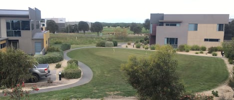 View out across First Tee.