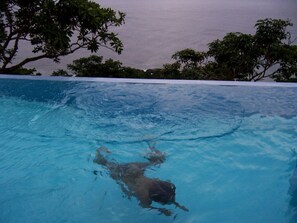 early morning dip