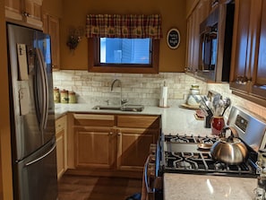 2020 newly renovated Kitchen from living area