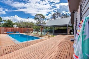 Pool from the front deck