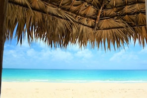 View from our tiki hut
