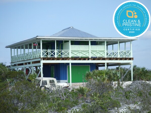 Certified Clean and Pristine by Government of the Bahamas Ministry of Tourism.