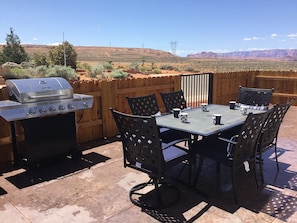 View over the mesa from the FRONT courtyard