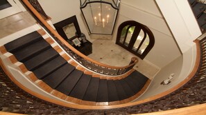 Stairway from foyer to 2nd floor