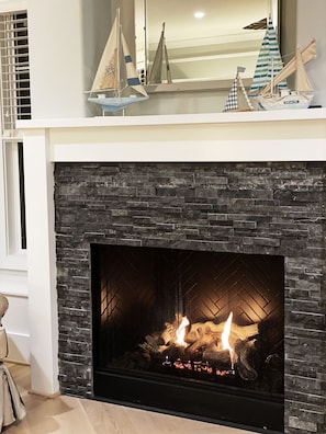 Cozy with fireplace. It is available only from December to March.