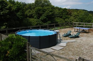 Piscine 4,78m x 1,24m et table de Ping-Pong