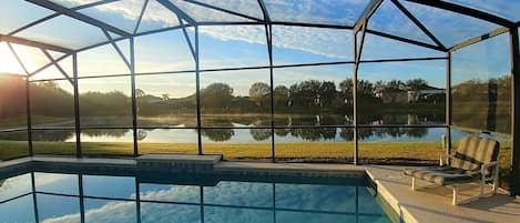 Great View in the morning from your master suite.