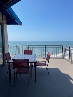 Enjoy the great outdoors from the privacy of your own sun deck with Hot Tub