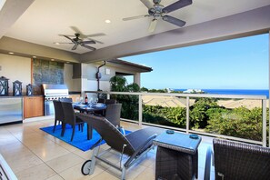 Lanai with ocean view