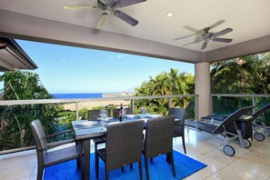 Lanai with ocean view