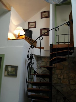 Stairs to the upstairs bedroom
