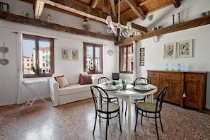 The Living Room with Corner Lunch