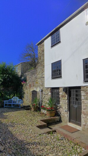 Secluded courtyard
