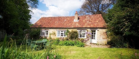 Cottage seen from garden