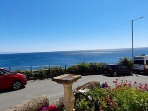 Your view from the private front terrace. watching the dolphins 