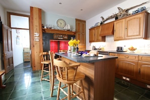 Kitchen with utility room