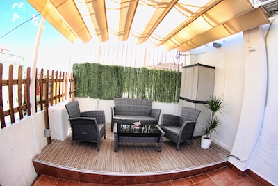 Duplex-Penthouse-Terraza-Klimaanlage Ruzafa, gratis WiFi