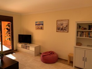 Living room with LG Smart TV