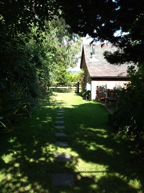 path leading to cottage