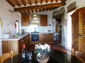 View of the kitchen