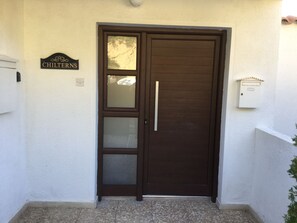 Front door of Chilterns