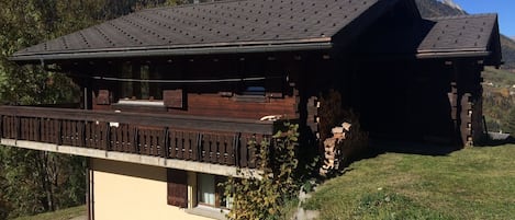 Le chalet est adapté pour toutes les saisons.