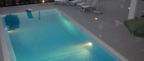 Pool from above