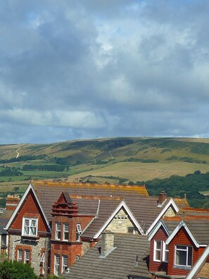 View of the Purbeck hills from sitting room