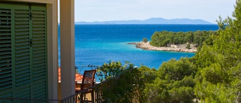 Balcony with sea view