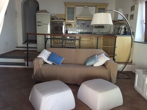Living room/kitchen area