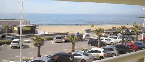 Vue sur la plage