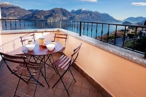 The view from the balcony here at "Apartamento Belvedere In Menaggio"