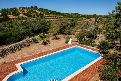 Secluded Hilltop Villa with private swimming pool and garden