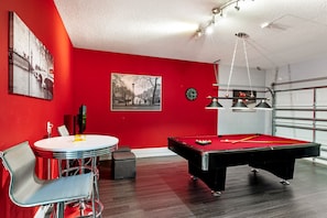 Air conditioned game room