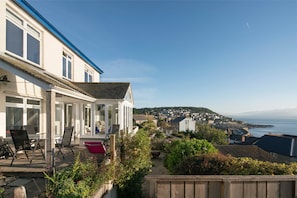 Exterior overlooking Mousehole village and harbour