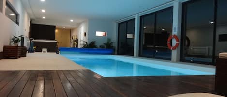 Indoor heated pool, VILLA AMOR
