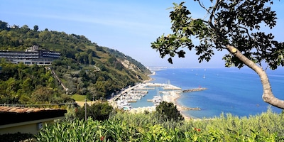 Baia Vallugola Gabicce Residenz 4 Minuten zu Fuß zum Strand und Hafen 2 max 6 Personen 