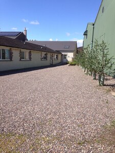 Spacious two bedroom single storey self catering accommodation. Rural setting.