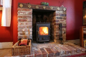 Super wood burning stove.