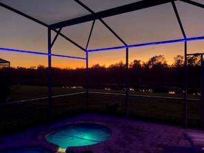 You will adore watching the sun go down over the lake and nature reserve.