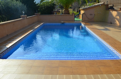Casa de campo en Jalón con piscina privada, cerca de la playa de Calpe 