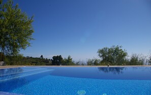 Swim whilst soaking up the surrounding nature and blue skies