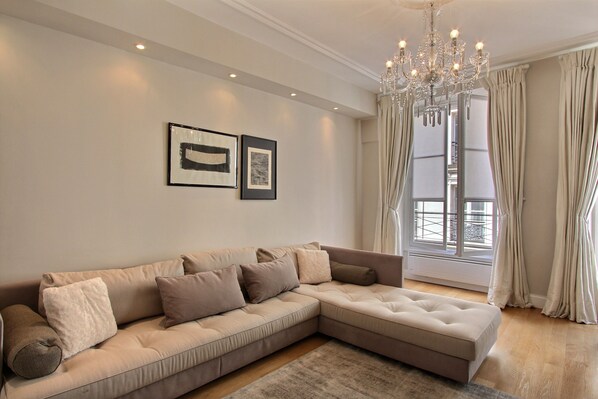 The living room