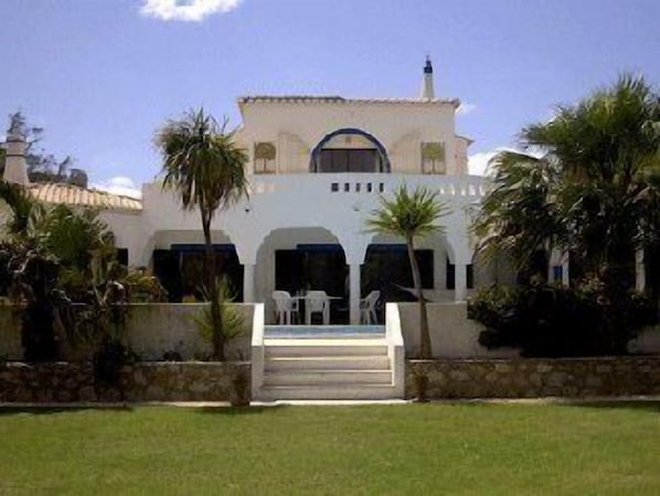 View of house from garden